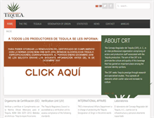 Tablet Screenshot of crt.org.mx